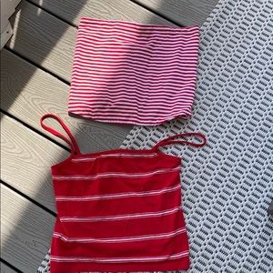 Brandy tube top and tank